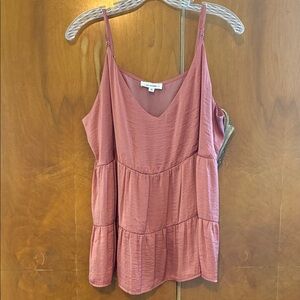 Eesome Dusty Rose Camisole Top